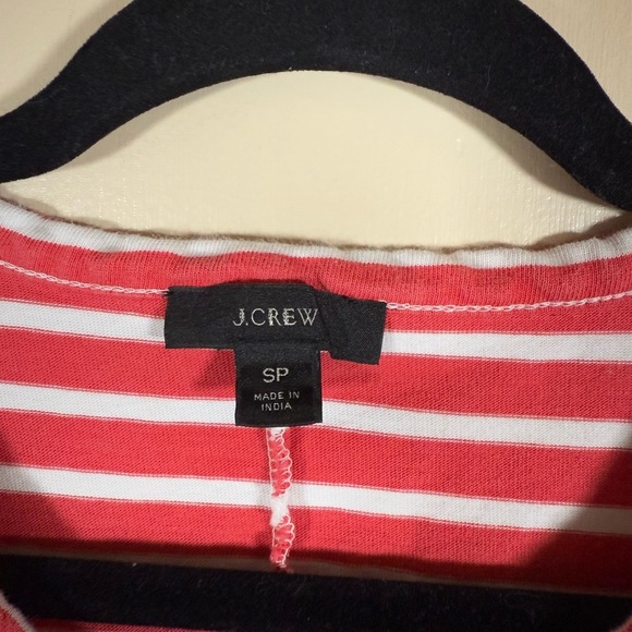 J Crew Striped High-Low Maxi Dress cotton size Small - Picture 6 of 6